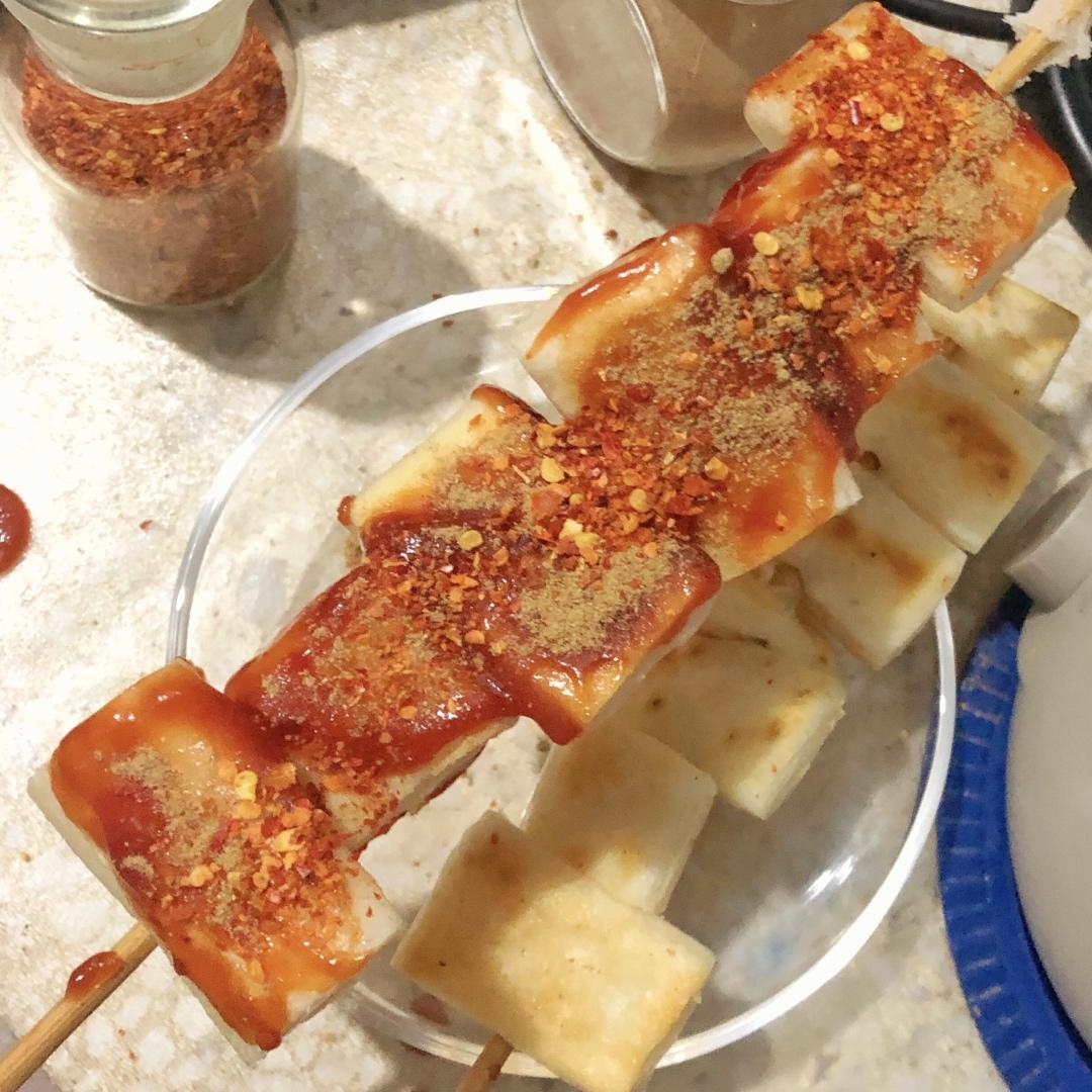 孩子课后小吃（赛过街边小吃店）--脆皮年糕