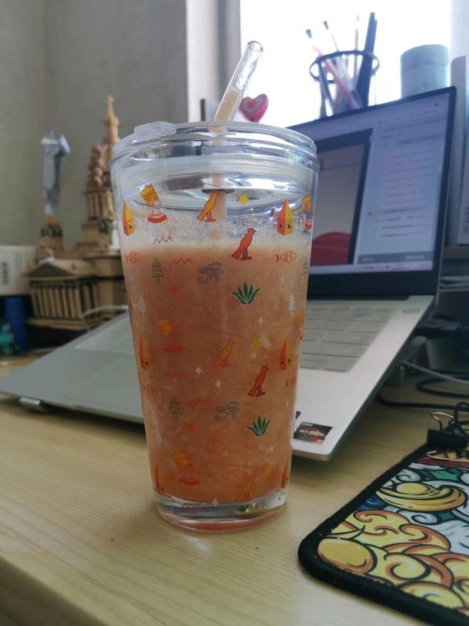 夏季冰饮1-草莓+桃子的做法