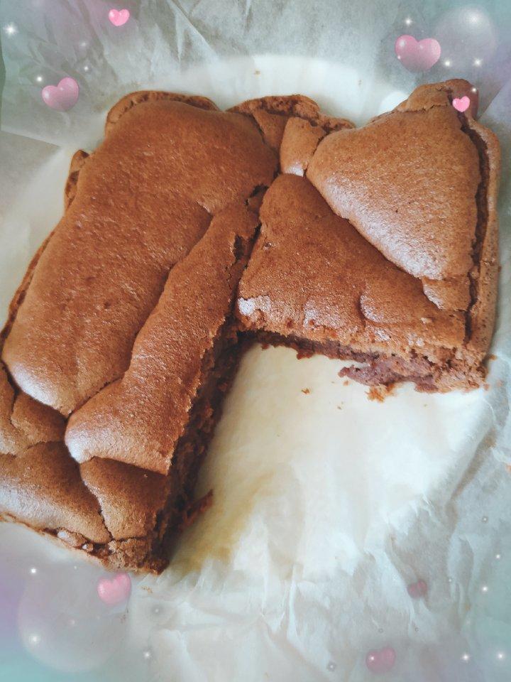 低糖高乐高版芝士夹心可可味纸杯蛋糕（8寸戚风的量）
