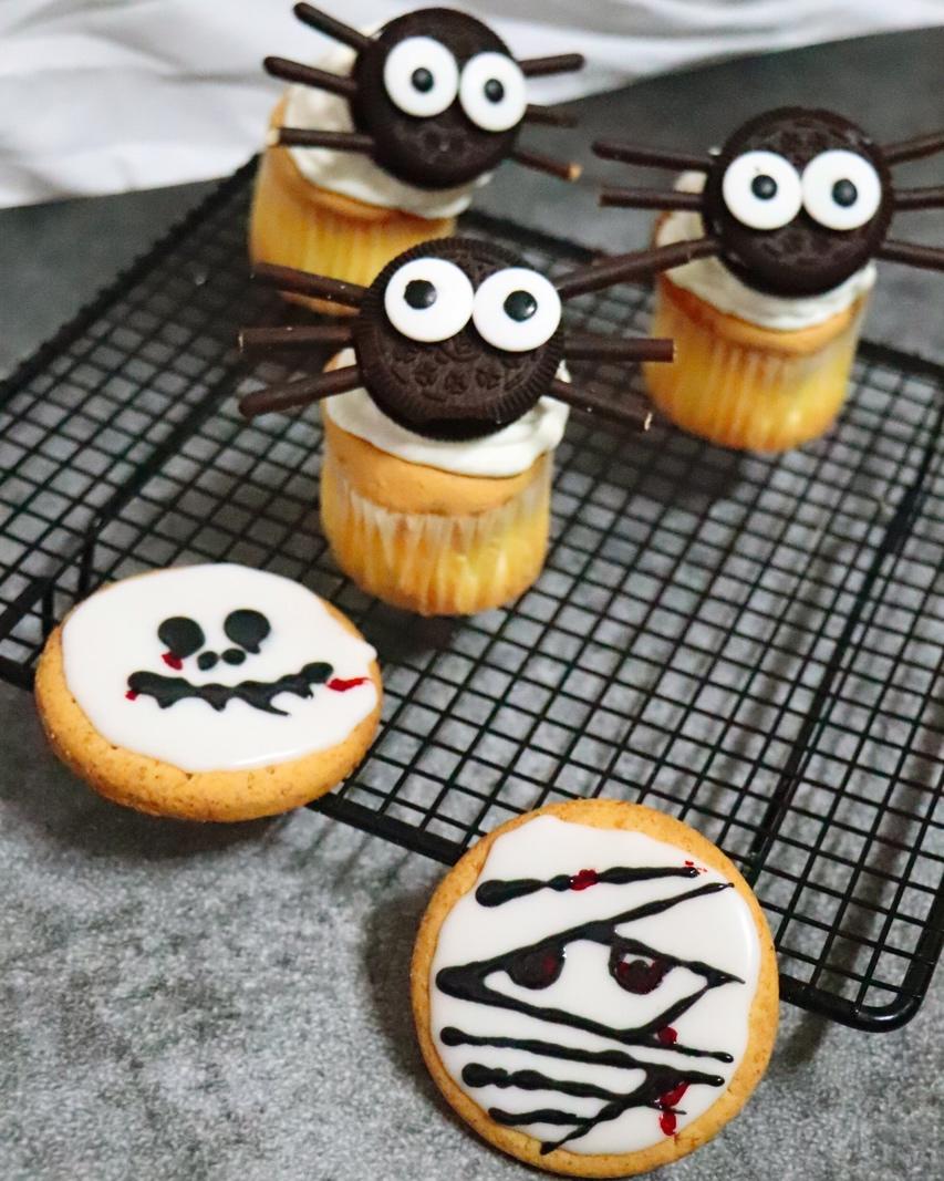 适合新手制作的万圣节糖霜饼干