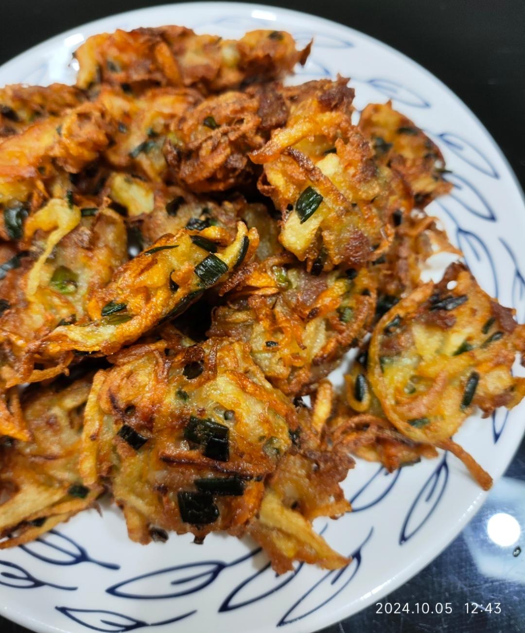 炸土豆丝丸子