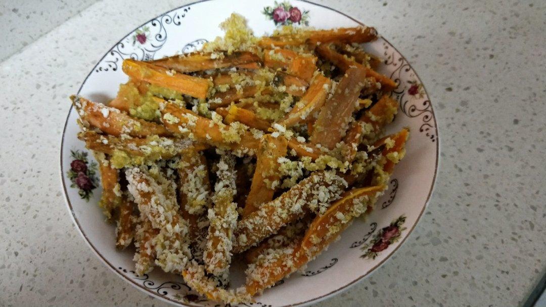 烤红薯条（无油，减脂主食）