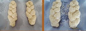 辫子面包的做法 步骤8