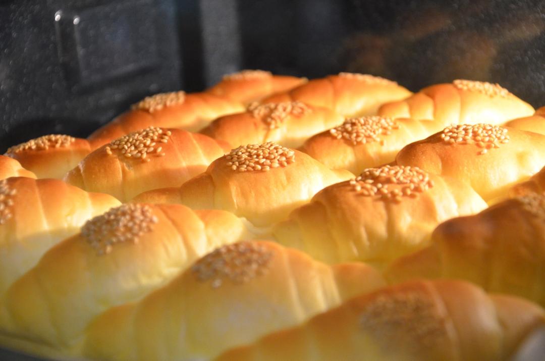 牛奶面包卷（直接法）