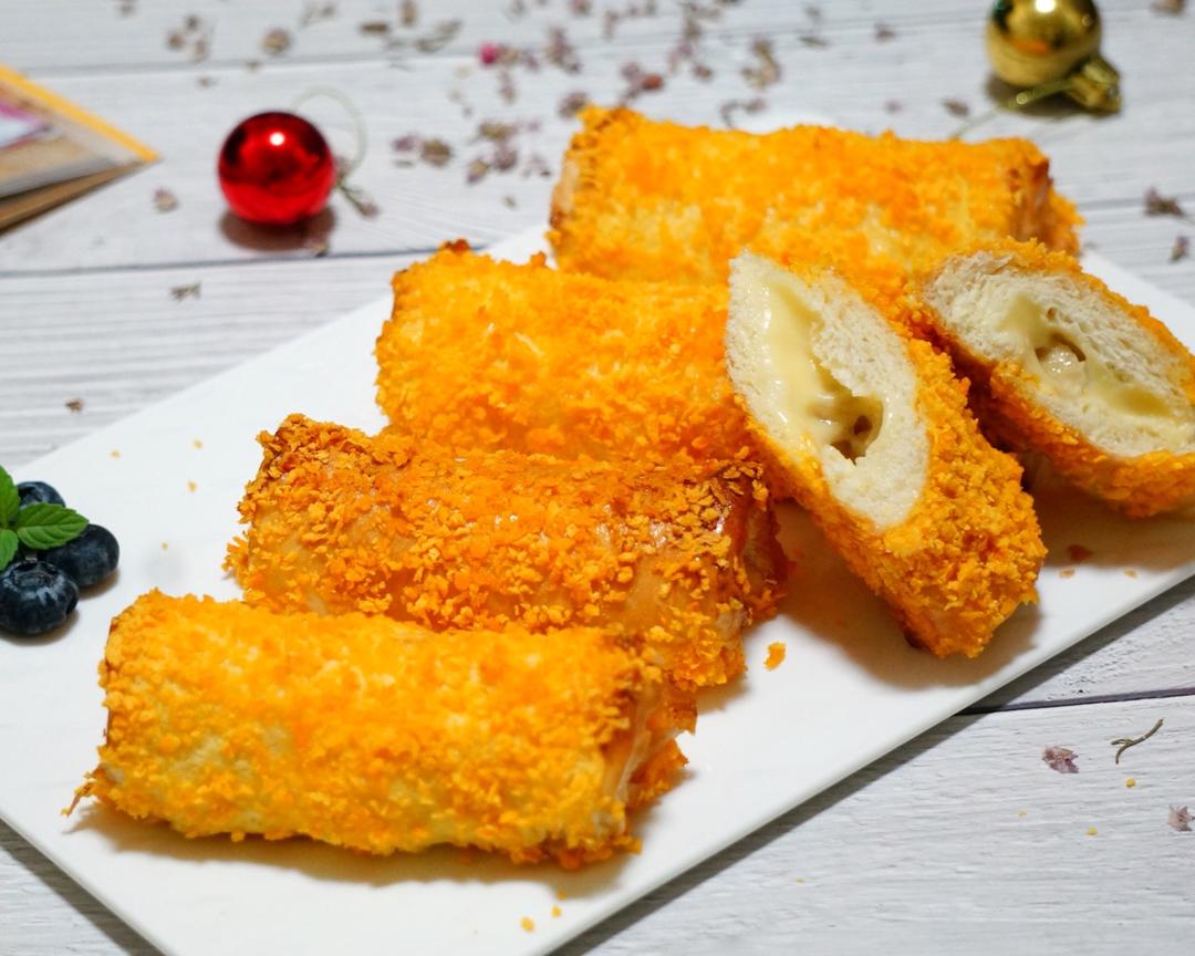 香蕉芝士吐司卷的做法