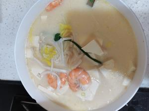补钙清淡——海鲜豆腐汤的做法 步骤11