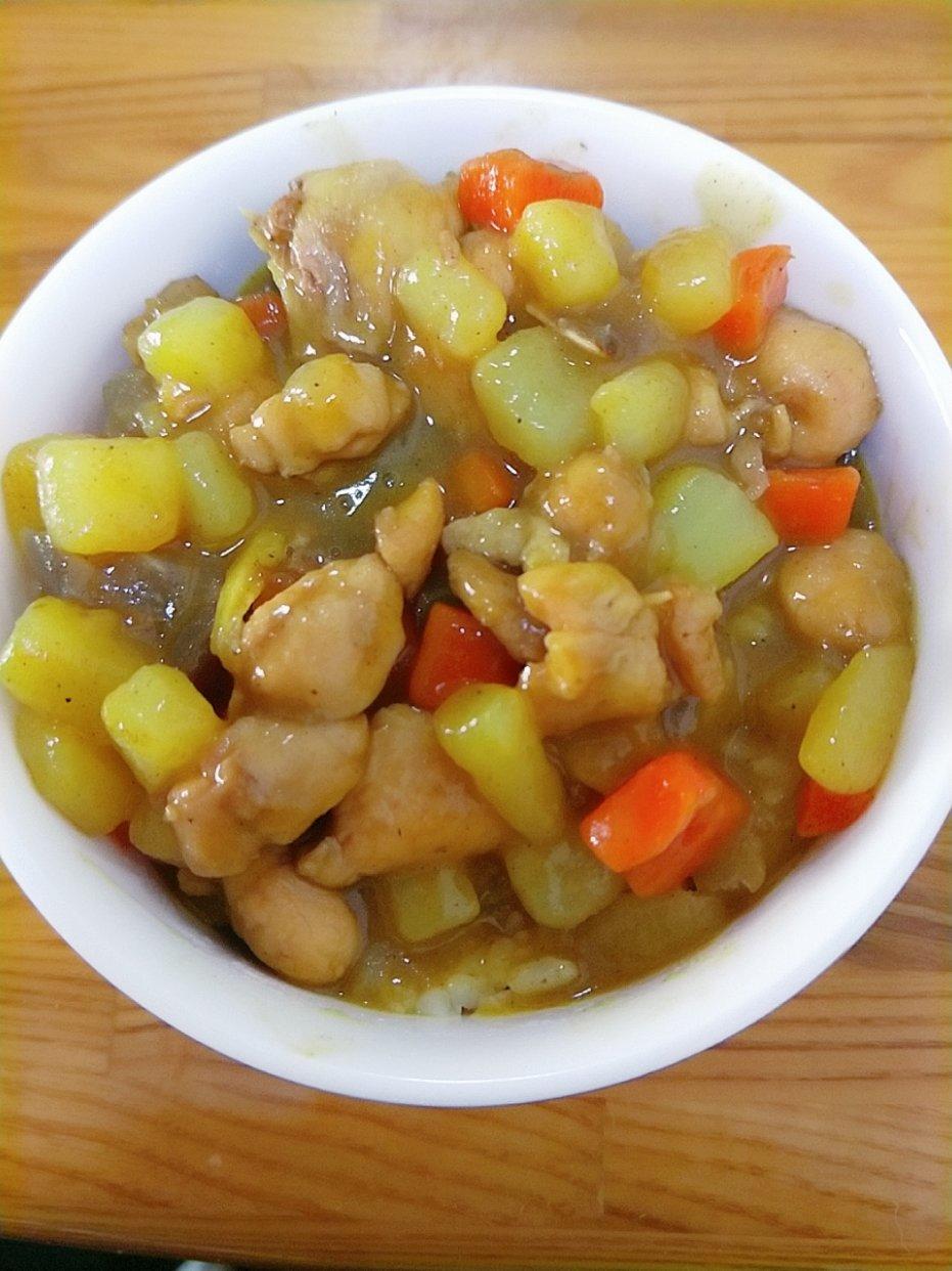 咖喱鸡饭