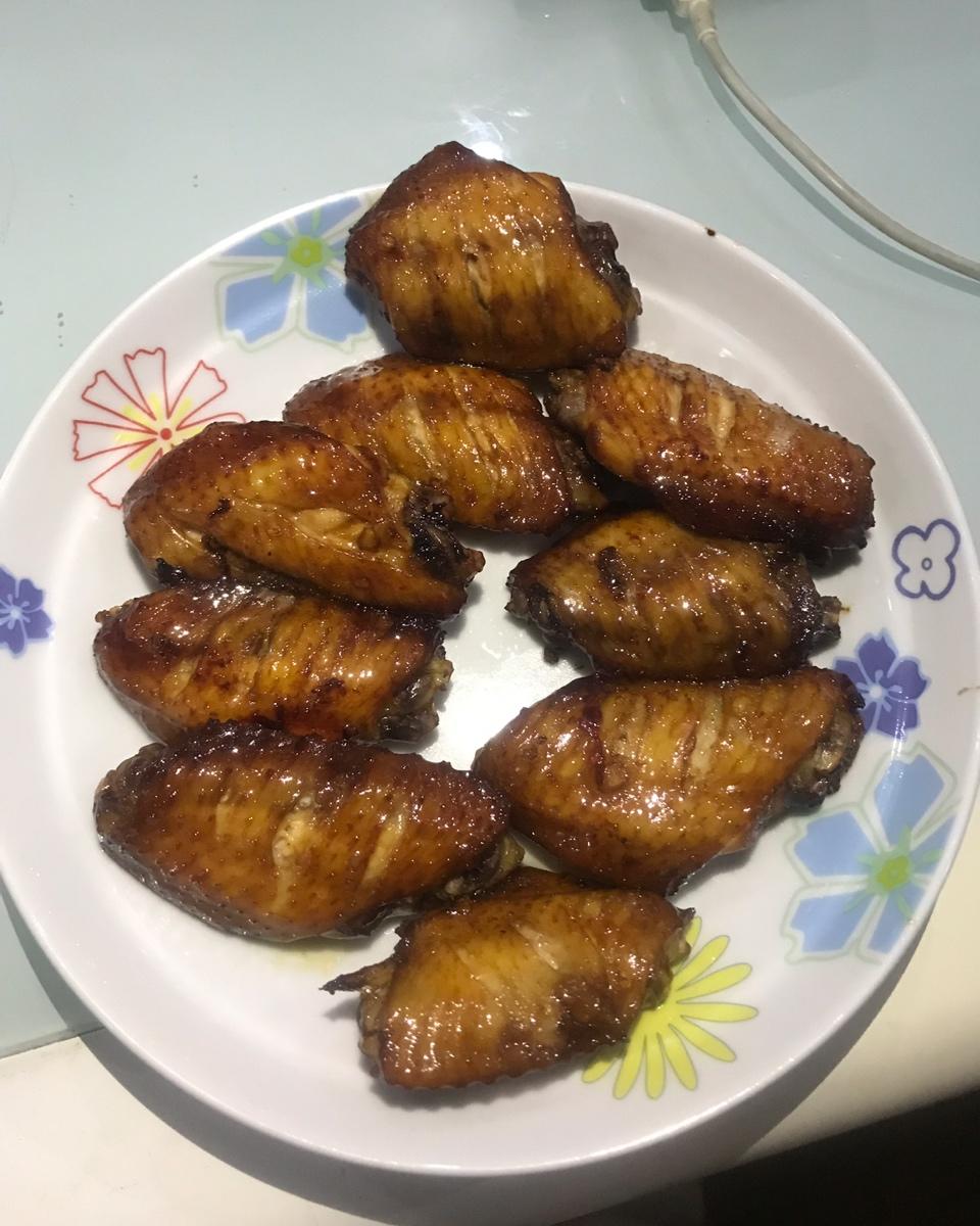 柠檬姜蜜烤鸡中翅