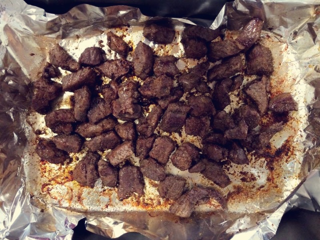 孜然烤羊肉串（无串版）