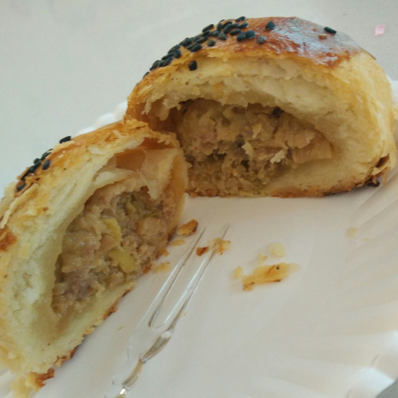 泳式鲜肉榨菜月饼