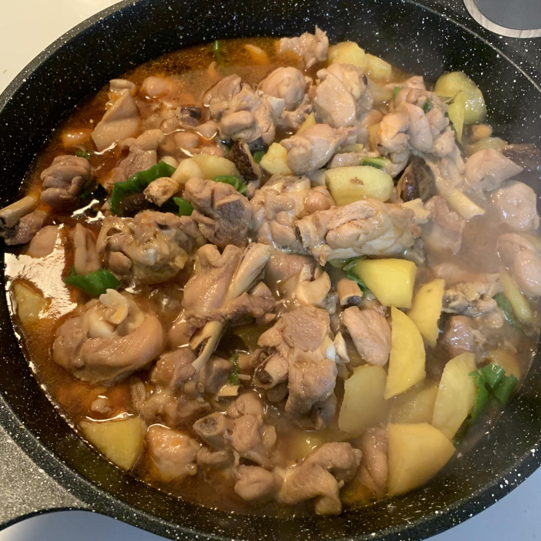 外卖第一名，简单在家做|黄焖鸡米饭