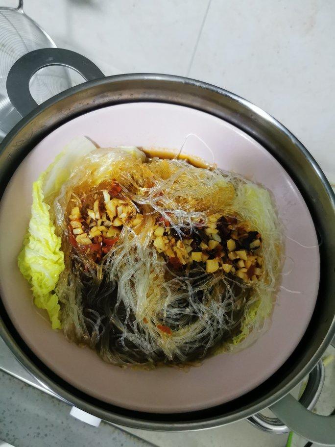 蒜蓉粉丝蒸娃娃菜