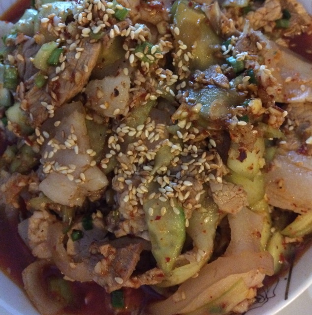 蒜泥白肉