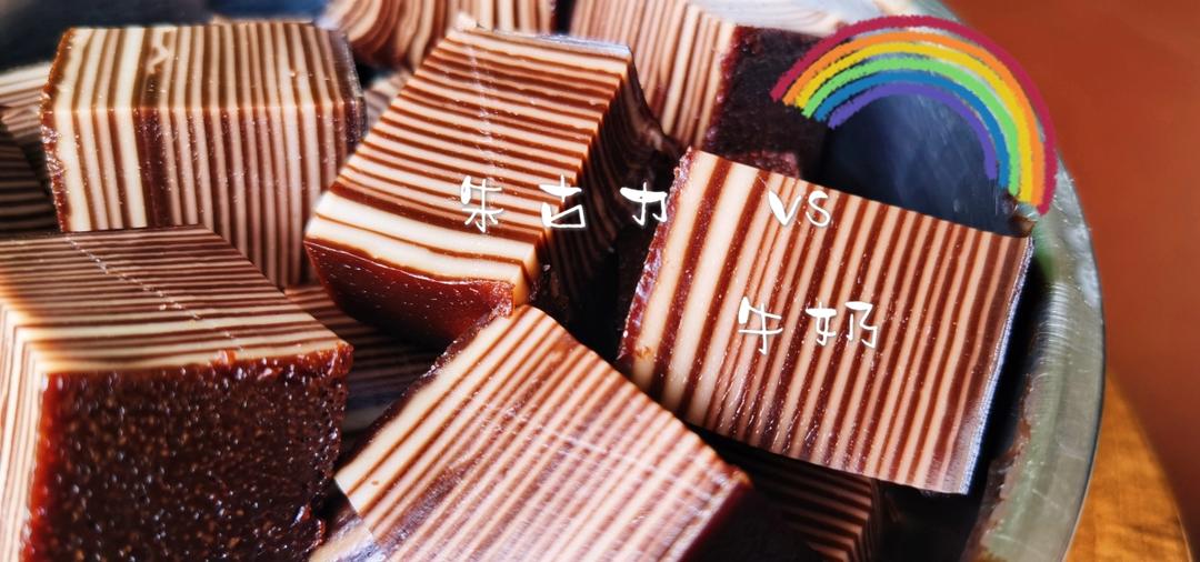 抹茶红豆千层马蹄糕