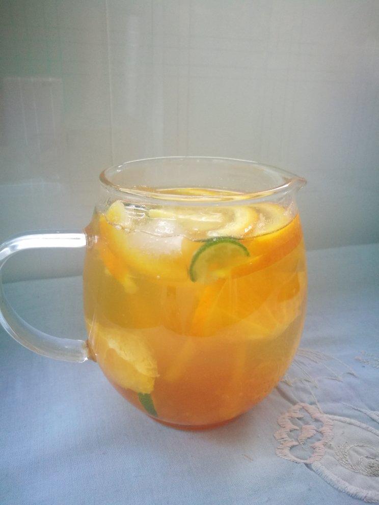 鲜橙柠檬绿茶【食材包操作说明】