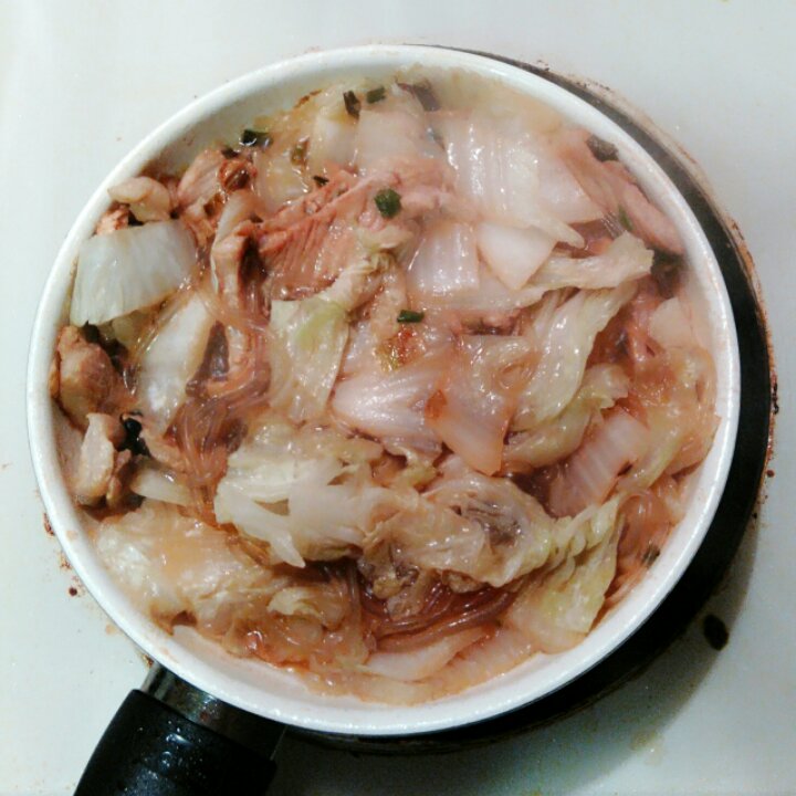 猪肉白菜炖粉条