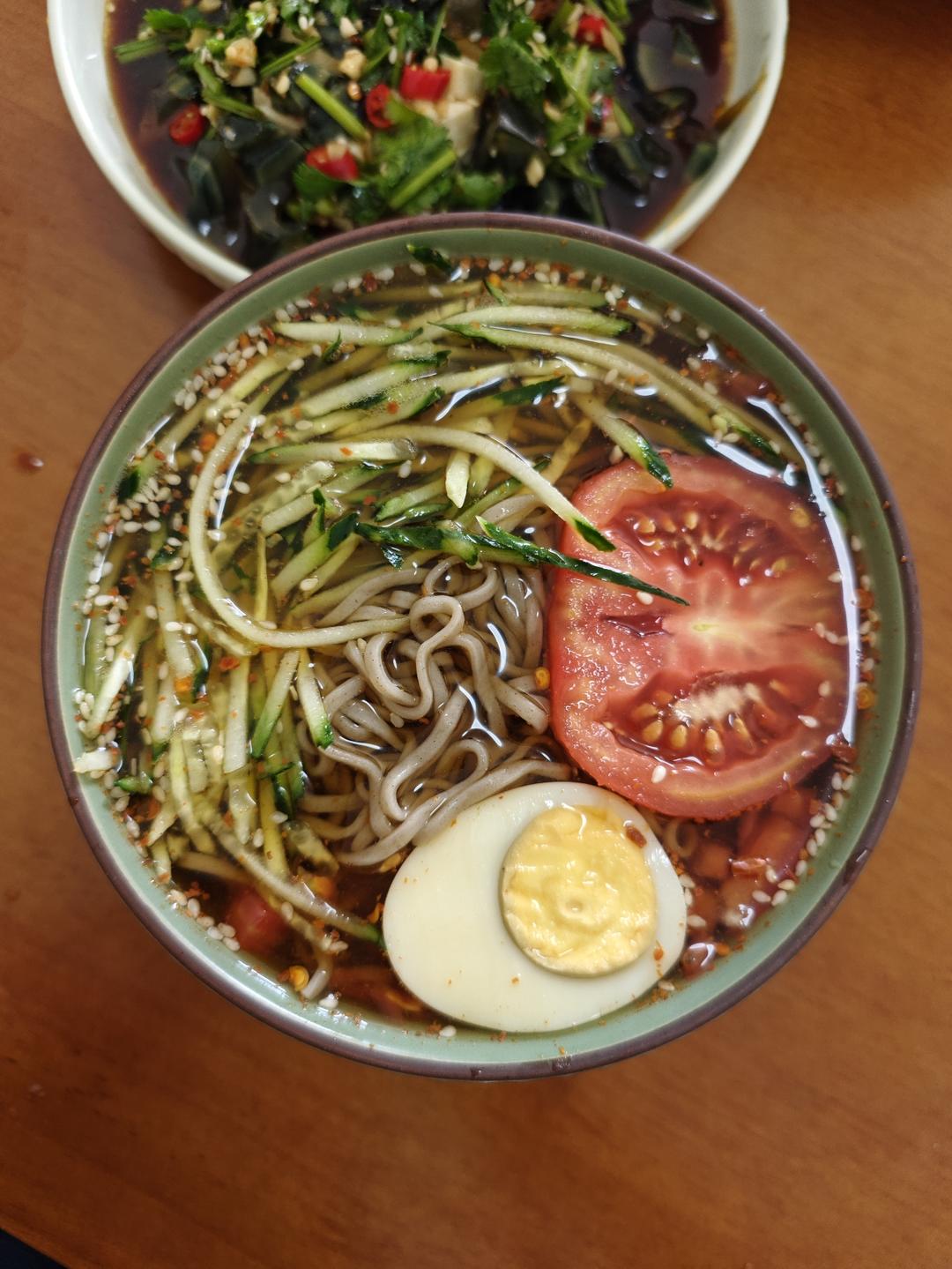 家常冷面（荞麦面）