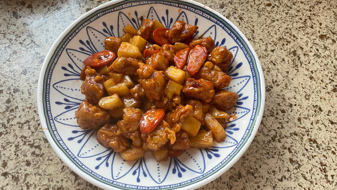 菠萝咕噜肉的做法