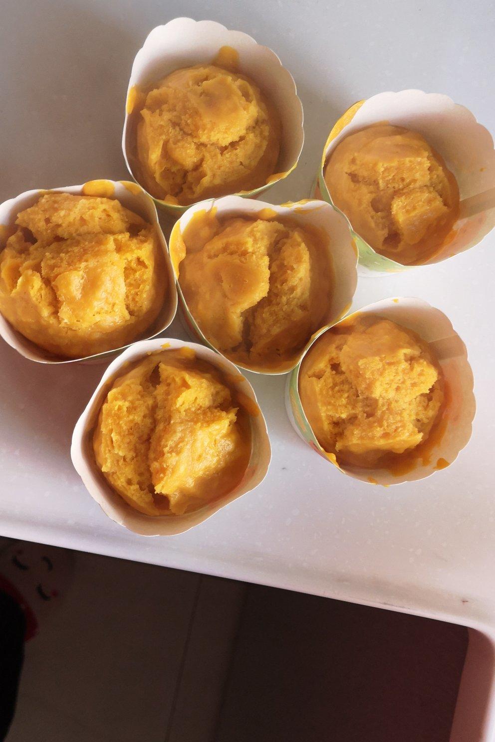 黄金发糕（南瓜小松糕）