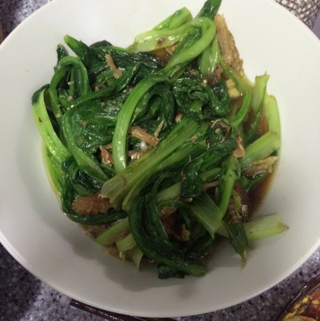 豆豉鲮鱼油麦菜