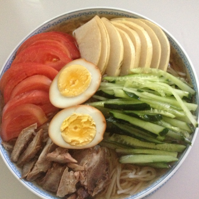 茶汤冷面
