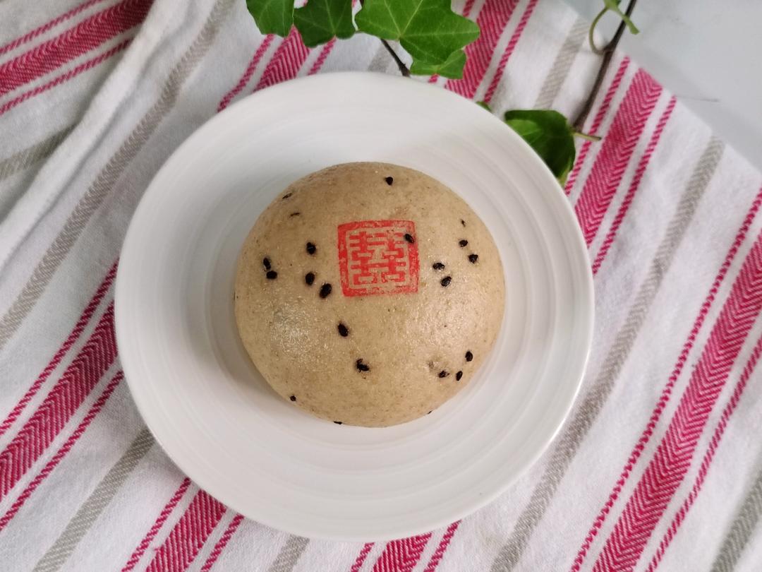 无油无糖松软的全麦馒头