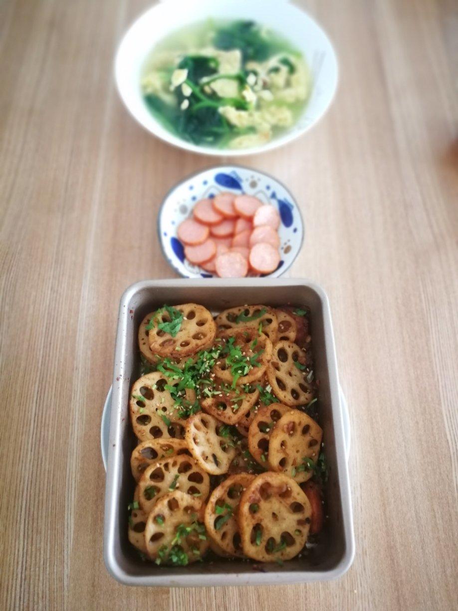 烤藕片