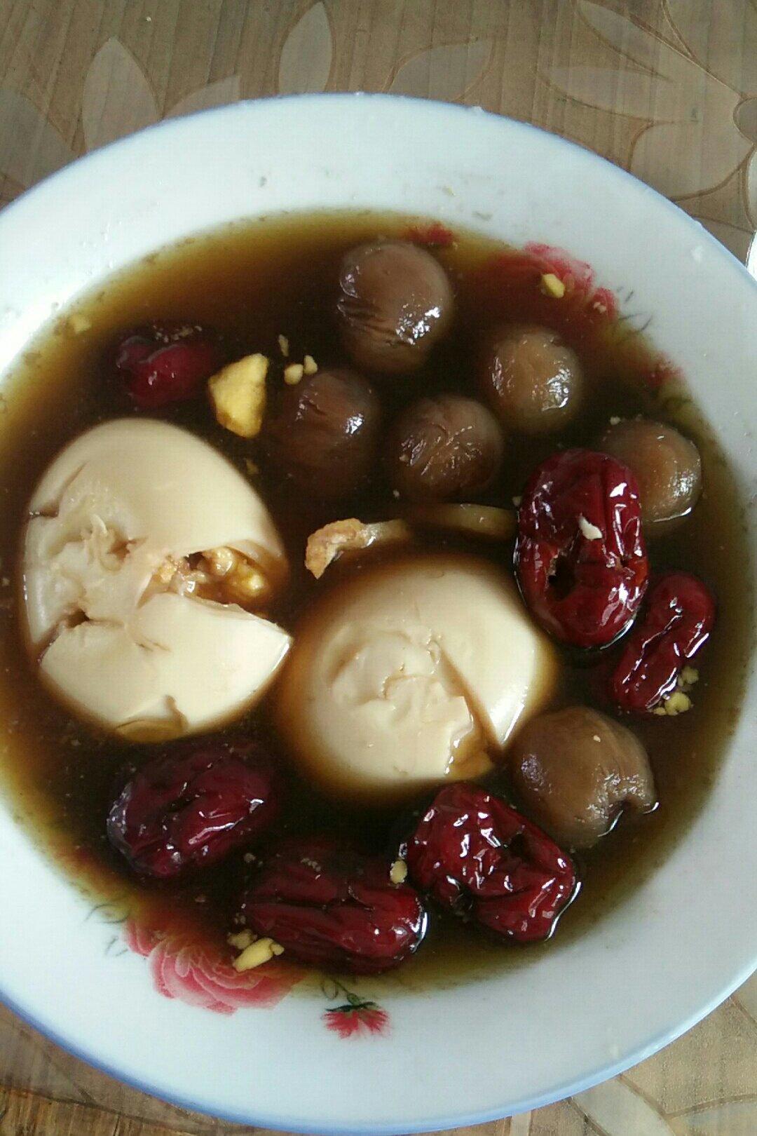 zhuolily做的红枣桂圆煮鸡蛋