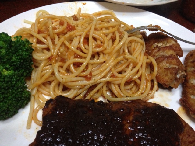 番茄肉酱意面