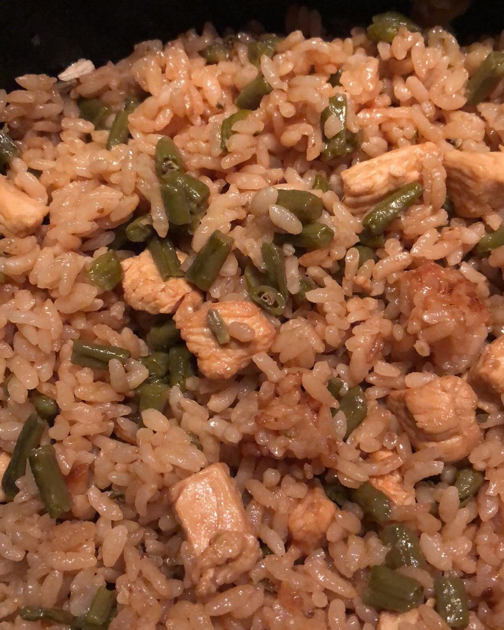 豆角饭
