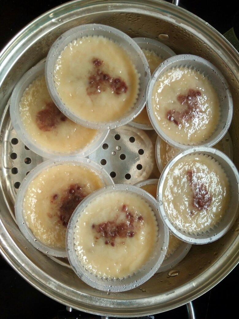 椰汁红豆砵仔糕