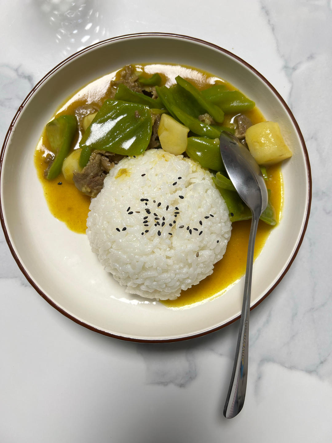 超简单咖喱肥牛饭