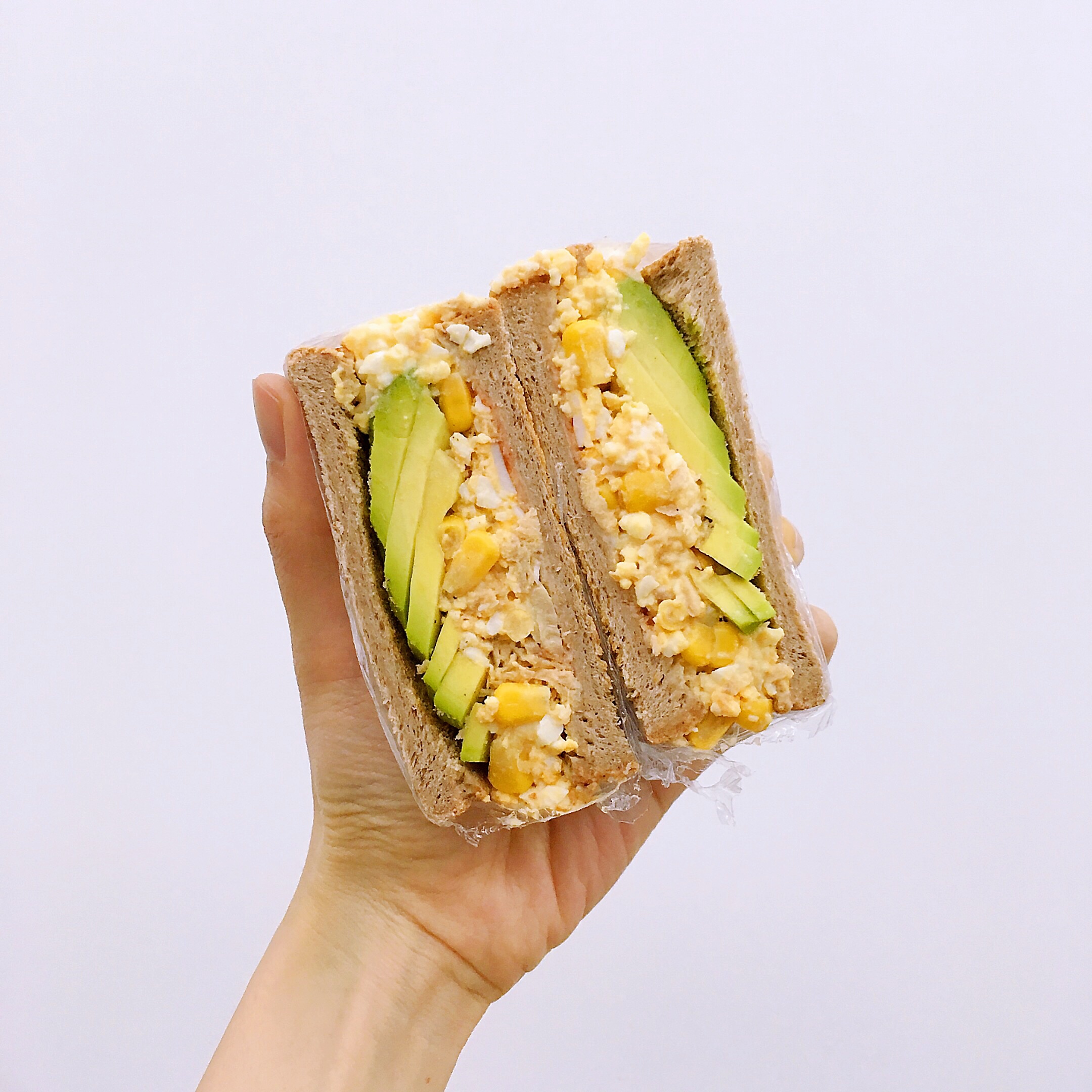 （我的减脂早餐21💕）超健康牛油果鸡蛋沙拉三明治