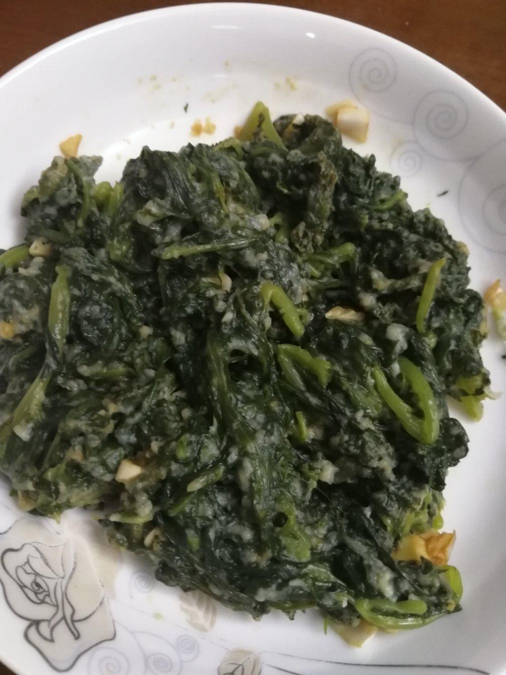 堂妈小厨—蒸茼蒿