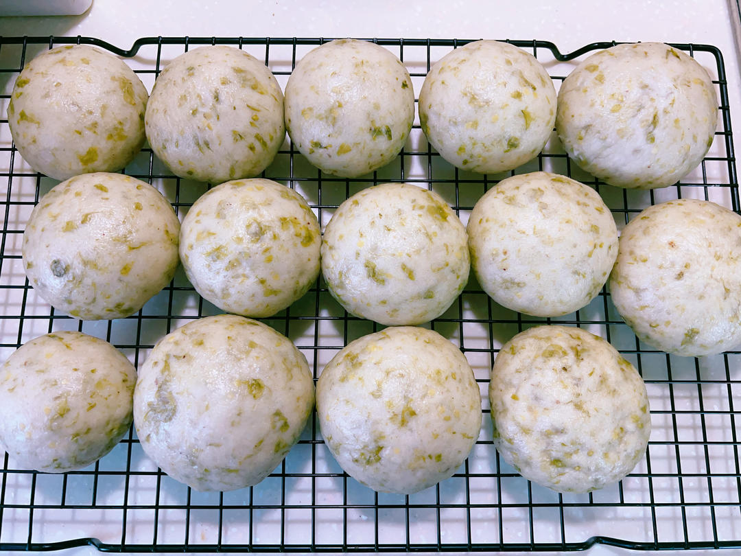 蒸榆钱馒头❤️春天的味道，松软咸香