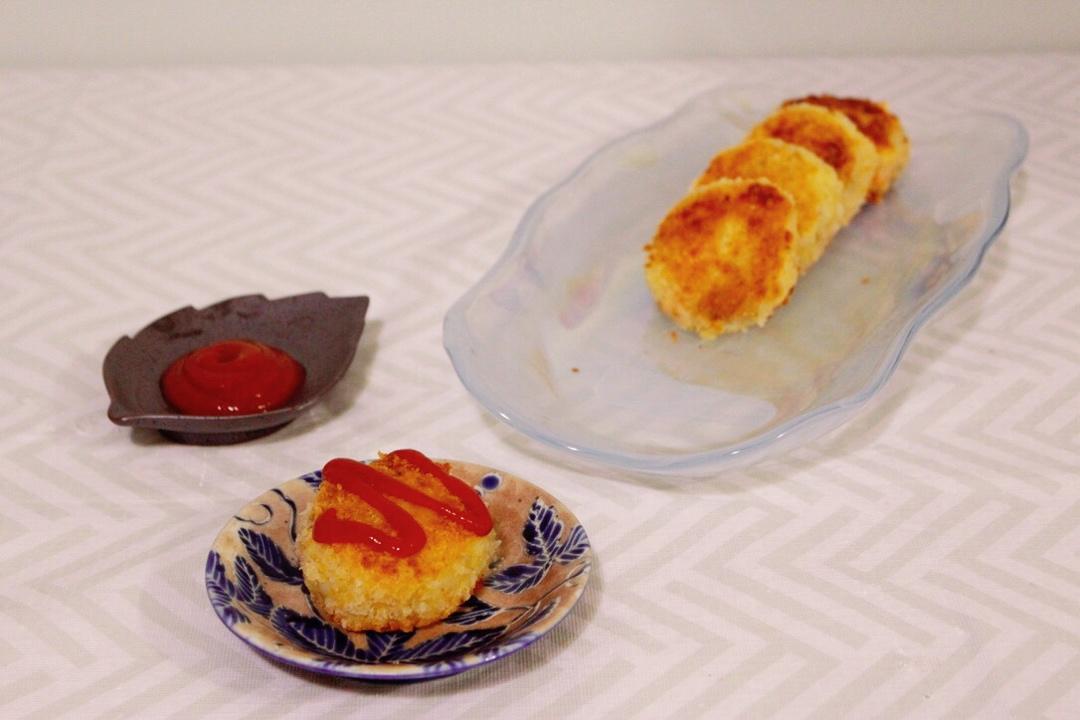 可乐饼（烤箱版，不油炸更健康）