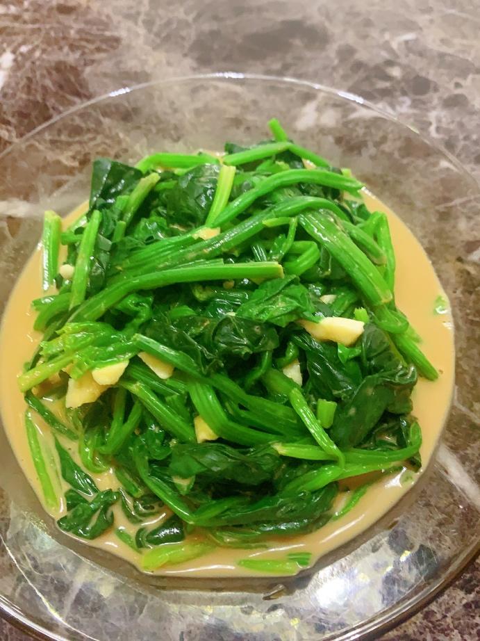 【芝麻酱拌菠菜】小朋友都能轻松完成