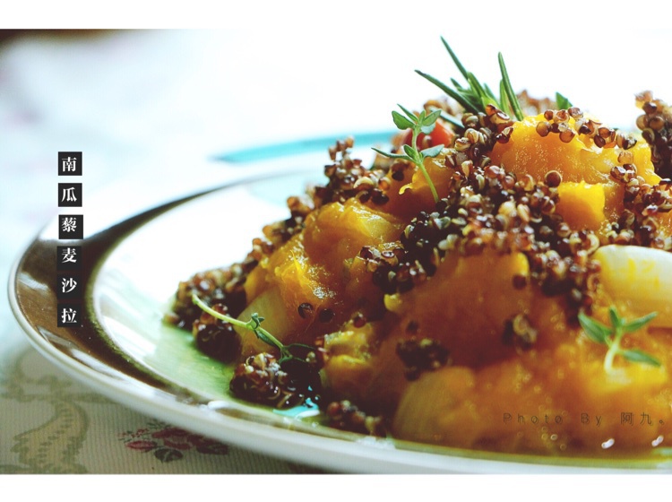 红薯鸡蛋藜麦沙拉