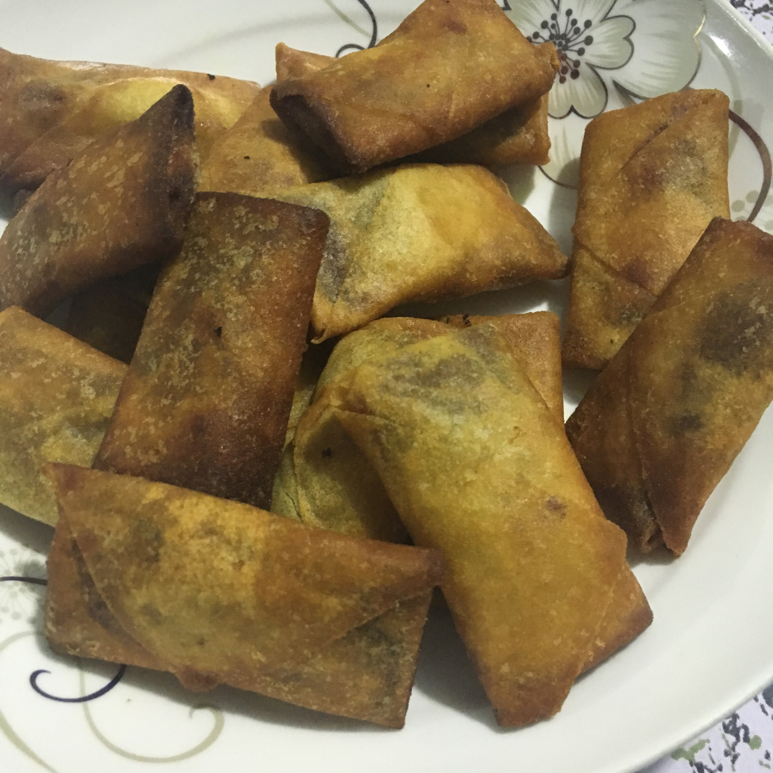 豆沙春卷