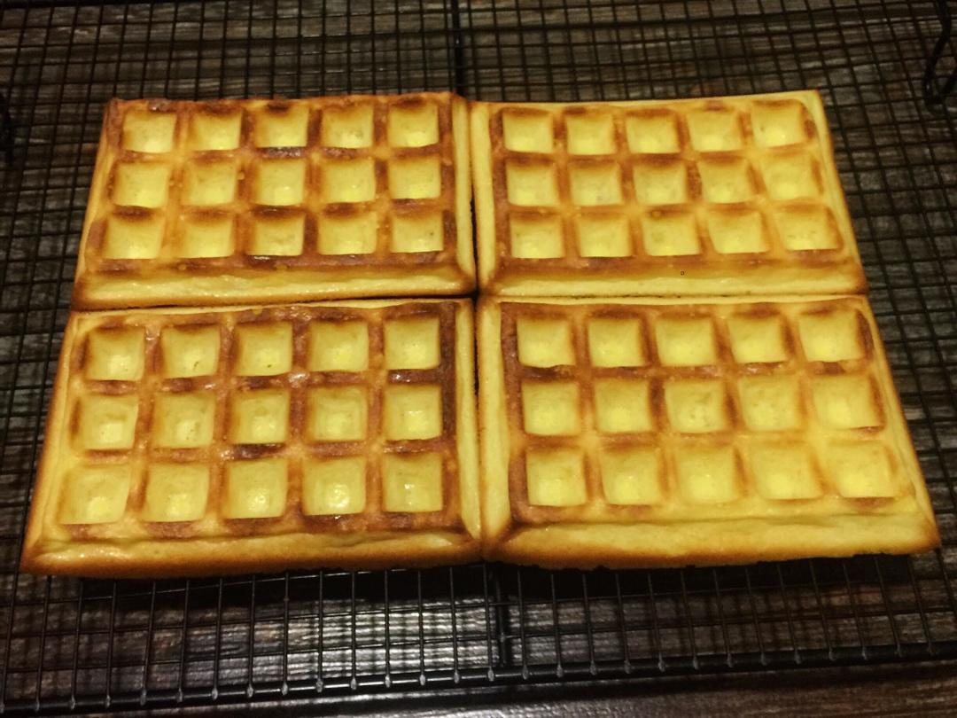 华夫饼（烤箱版    无泡打粉）