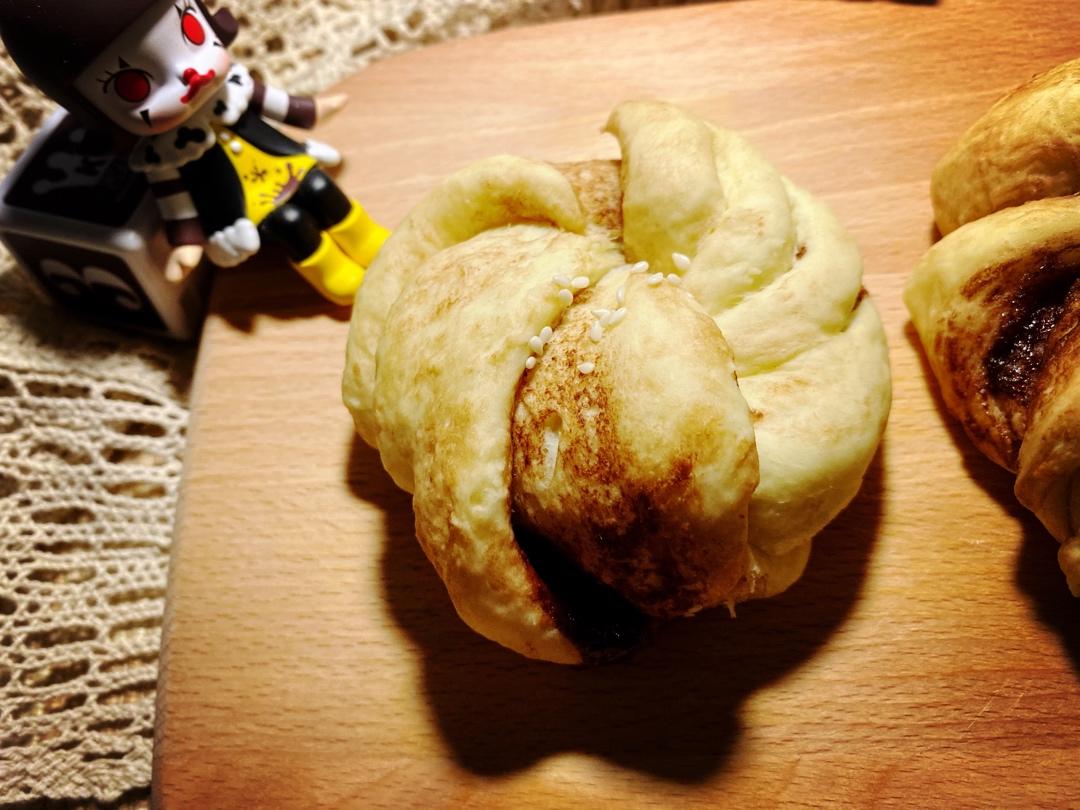 巧克力酱面包
