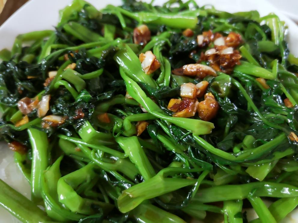凉拌空心菜