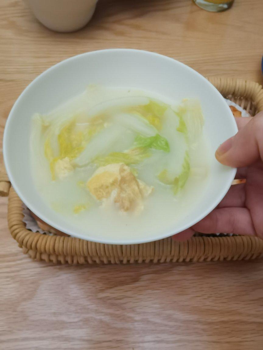 超级减肥🥗娃娃菜鸡蛋汤