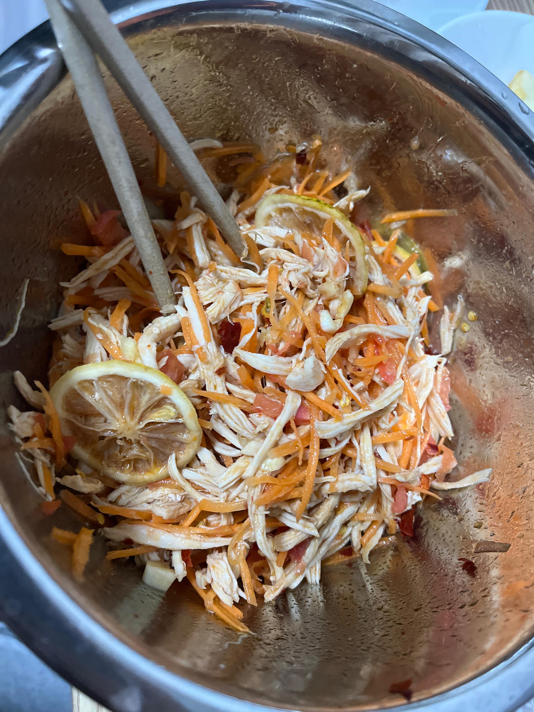 夏日开胃菜 凉拌鸡丝（手撕鸡）