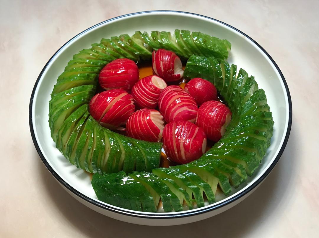 # 筷切 # 蓑衣黄瓜，蓑衣小萝卜的做法