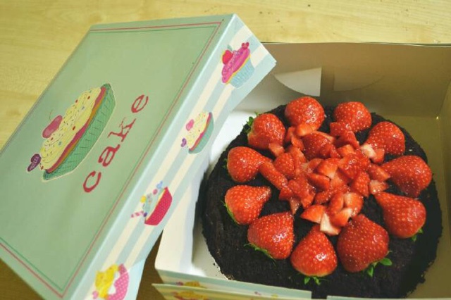 奥利奥水果奶油蛋糕