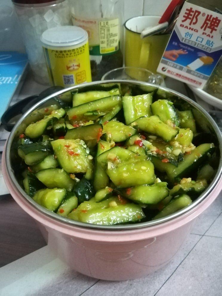 凉拌脆黄瓜