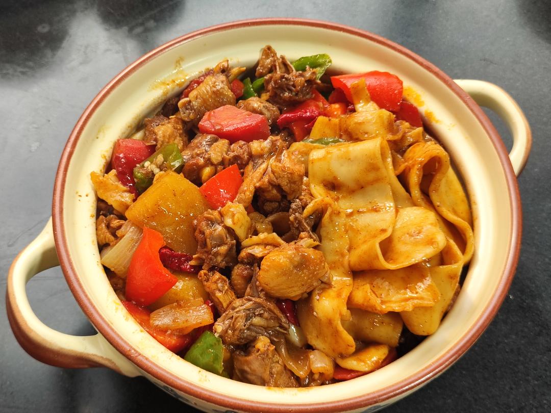 大盘鸡拌面 | 经典西北拌面，在家轻松做
