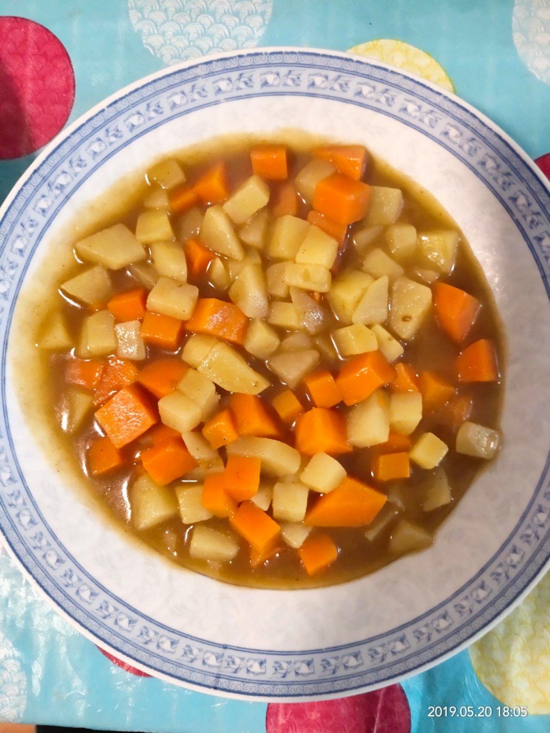 快手菜一咖喱土豆