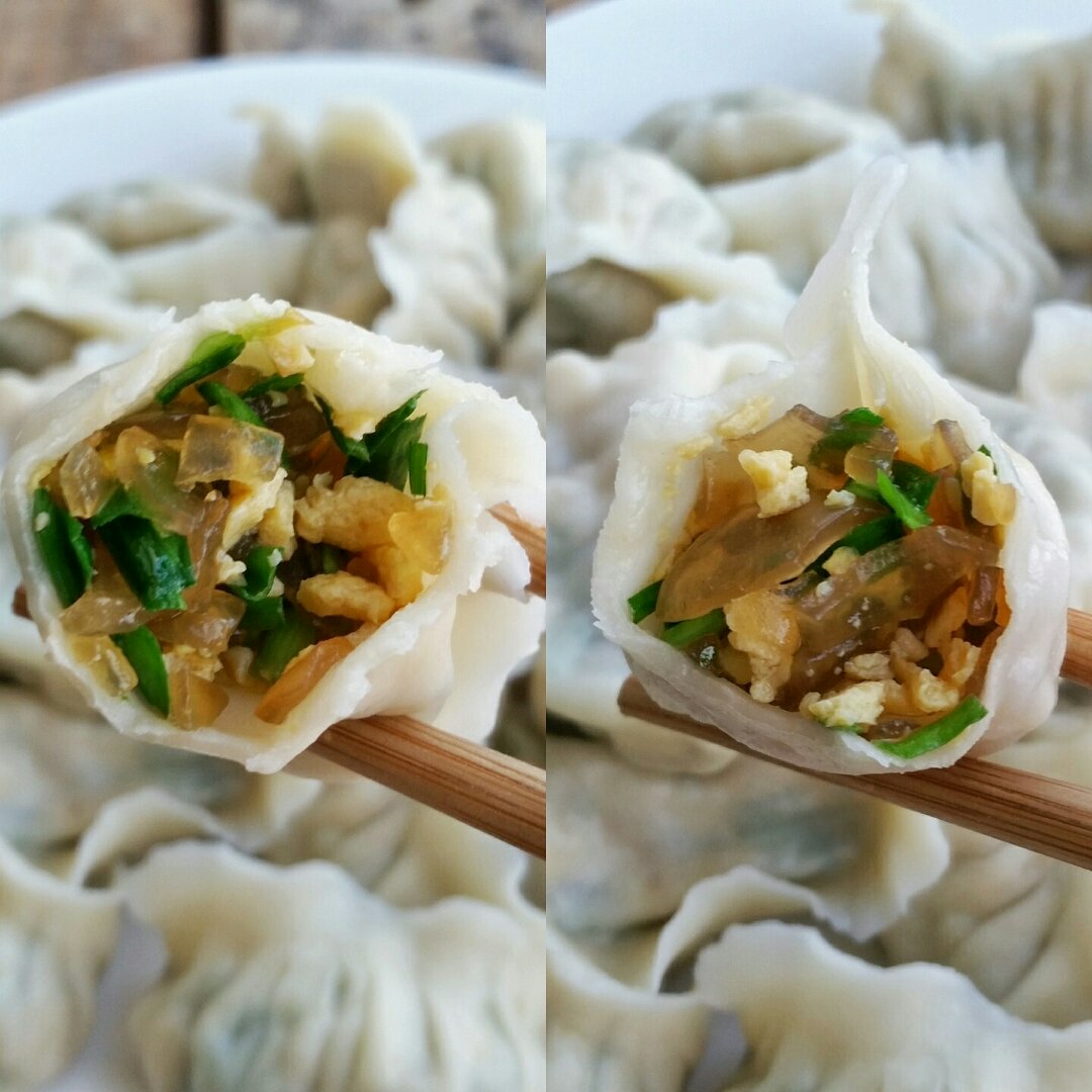 爱吃de兔子做的韭菜鸡蛋粉皮水饺韭菜鸡蛋粉皮水饺饺子首页登录注册